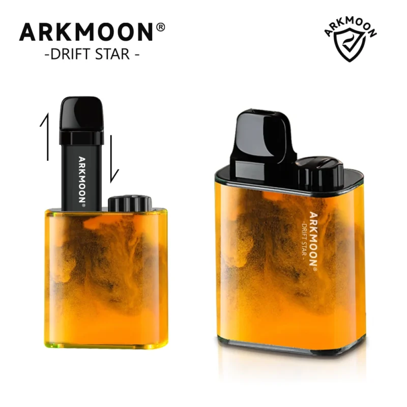 AOKIT Arkmoon Drift Star 3000 Puffs Vape descartável por atacado com baixo teor de nicotina 0%, 2%, 5% recarregável TYPE C Bulk Buy (4)