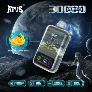 ATVS 30000 Puffs Jednorazowy Vape Hurtowo Kup 30ml Pojemność oleju 1000mAh Bateria 5 Nikotyna Cyfrowy ekran 2