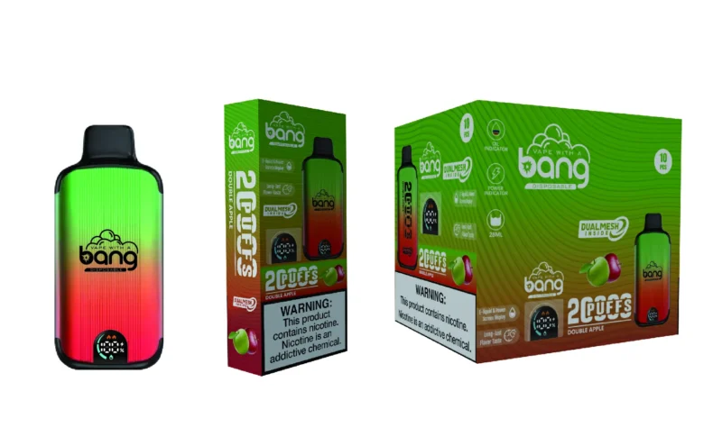 Bang 20000 Puffs Tela Digital Novo Produto Display LED Vape Descartável 0 2 3 5 Nicotina Bang 20000 Puffs Recarregável 11