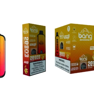 Bang 20000 Puffs Digital Screen Νέο προϊόν Οθόνη LED Μίας χρήσης Vape 0 2 3 5 Nicotine Bang 20000 Puffs Rechargeable 18