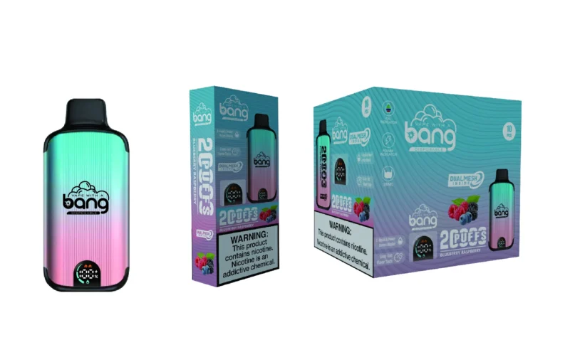 Bang 20000 Puffs Tela Digital Novo Produto Display LED Vape Descartável 0 2 3 5 Nicotina Bang 20000 Puffs Recarregáveis ​​9