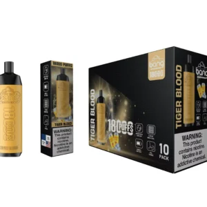 Bang DTL 18000 Puff monouso Vape E Juice Pod Dispositivo Flusso d'aria inferiore diretto ai polmoni 16 gusti con batteria ricaricabile 28 ml 3