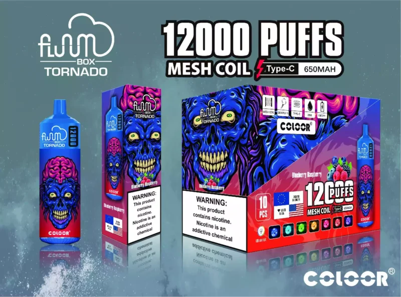 Bang Fluum Box 12000 Puffs Caneta Vape Descartável Atacado Bulk Comprar 0 2 3 5 Nicotina Recarregável E Cigarro Original 12