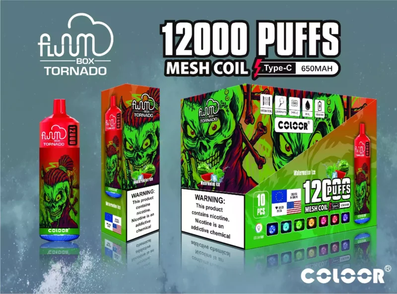 Bang Fluum Box 12000 Puffs Caneta Vape Descartável Atacado Comprar em Massa 0 2 3 5 Nicotina Recarregável E Cigarro Original 2