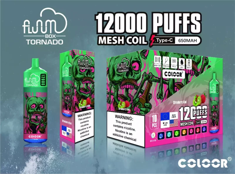 Bang Fluum Box 12000 Puffs Caneta Vape Descartável Atacado Comprar em Massa 0 2 3 5 Nicotina Recarregável E Cigarro Original 6