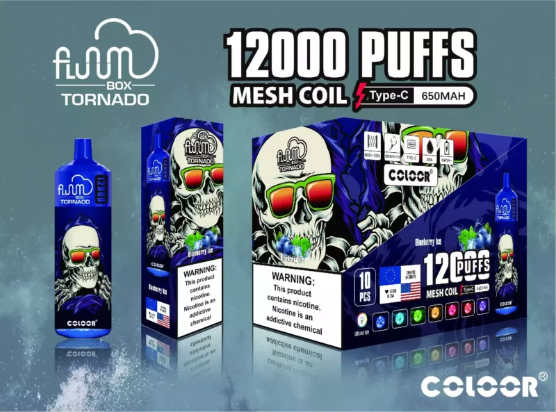 Bang Fluum Box 12000 Puffs Caneta Vape Descartável Atacado Comprar em Massa 0 2 3 5 Nicotina Recarregável E Cigarro Original 7