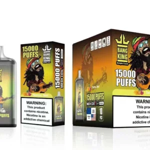 Bang King 15000 Puffs Vape descartáveis ​​atacado 0 2 3 5 Baixa nicotina 25ml Pod pré-preenchido 1.0ohm Mesh Coil 650mah Bateria recarregável 17