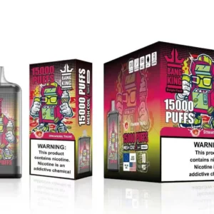 Bang King 15000 Puffs Vape Descartável Atacado 0 2 3 5 Baixa Nicotina 25ml Pod Pré-preenchido 1.0ohm Bobina de Malha 650mAh Bateria Recarregável 18