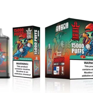 Bang King 15000 Puffs Vape descartáveis ​​atacado 0 2 3 5 Baixa nicotina 25ml Pod pré-preenchido 1.0ohm Mesh Coil 650mah Bateria recarregável 21