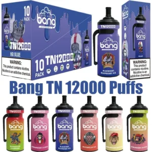 Bang Tn 12000 Puffs Distributors Wholesale Vape Disposable 0% 2% 5% 20ml E Liquid 600mAh Vape Pod 12 Flavors (1)