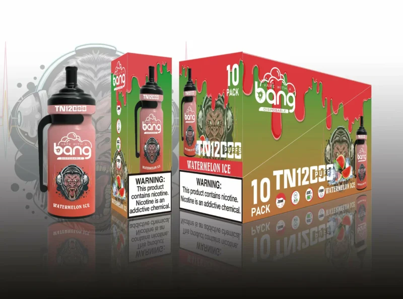 Bang Tn 12000 Puffs Distributoren Großhandel Vape Einweg 0 2 5 20 ml E Liquid 600 mAh Vape Pod 12 Geschmacksrichtungen 6 skaliert