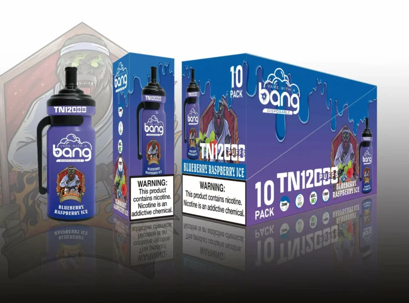 Bang Tn 12000 Puffs Distributoren Großhandel Vape Einweg 0 2 5 20 ml E Liquid 600 mAh Vape Pod 12 Geschmacksrichtungen 9 skaliert