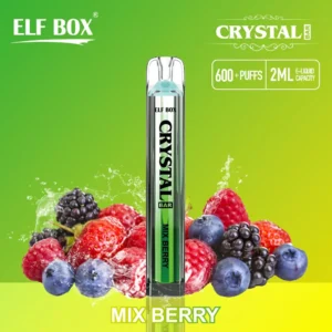 ELF BOX CRYSTAL BAR 600 Puffs Vape monouso per sigaretta elettronica Pod Opzioni di nicotina di cristallo 0 2 5 per acquisto all'ingrosso all'ingrosso 6