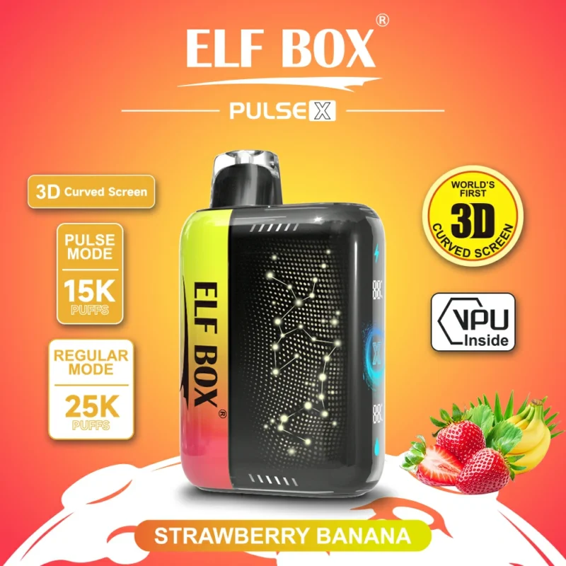 Elf Box Pusle X 25000 Puffs Disposable Vape 0 2 3 5 Nicotine Original Factory Bulk Buy Disposable E Cigarette Wholesale 11