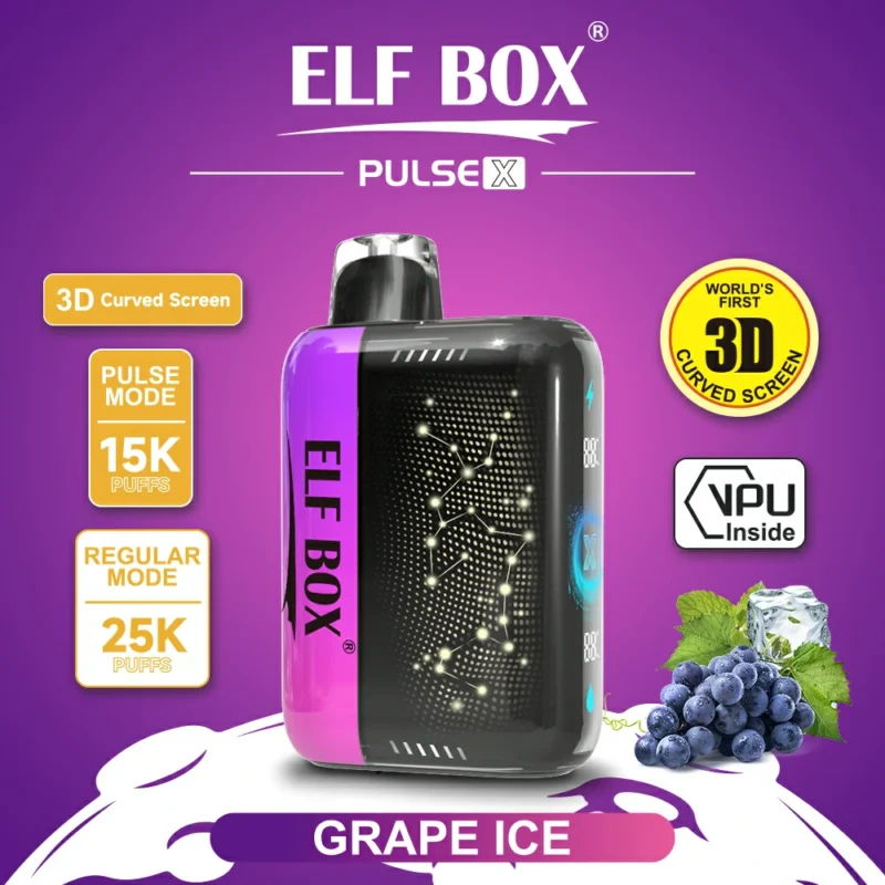 Elf Box Pusle X 25000 Puffs Disposable Vape 0 2 3 5 Nicotine Original Factory Bulk Buy Disposable E Cigarette Wholesale 14