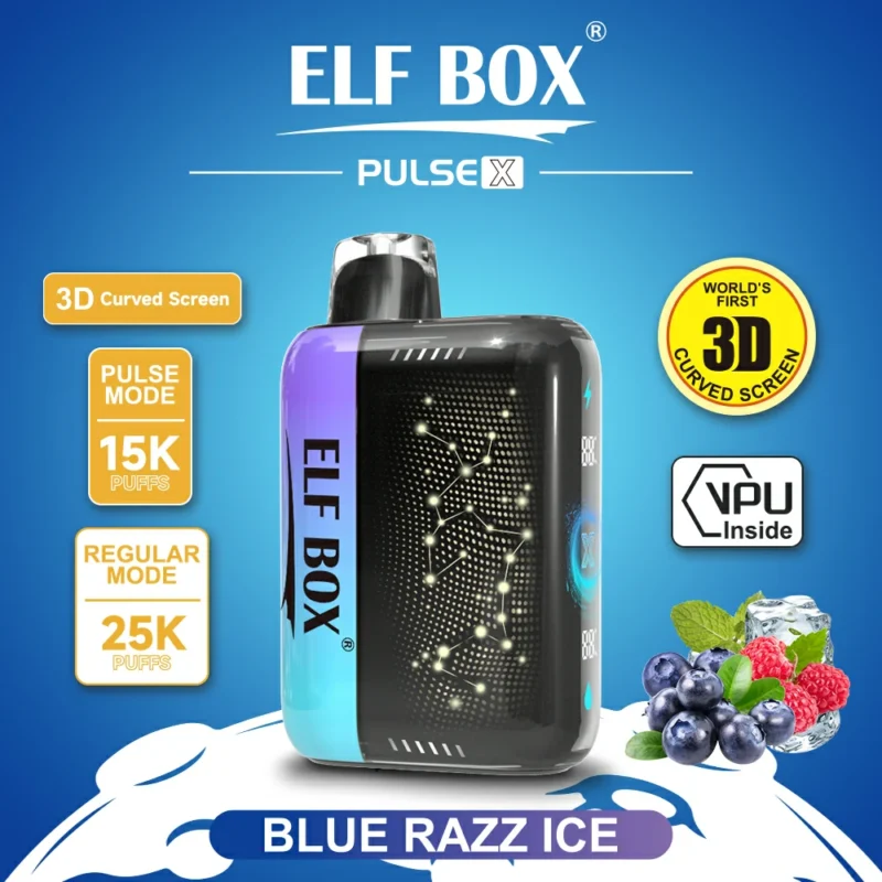 Elf Box Pusle X 25000 Puffs Disposable Vape 0 2 3 5 Nicotine Original Factory Bulk Buy Disposable E Cigarette Wholesale 15