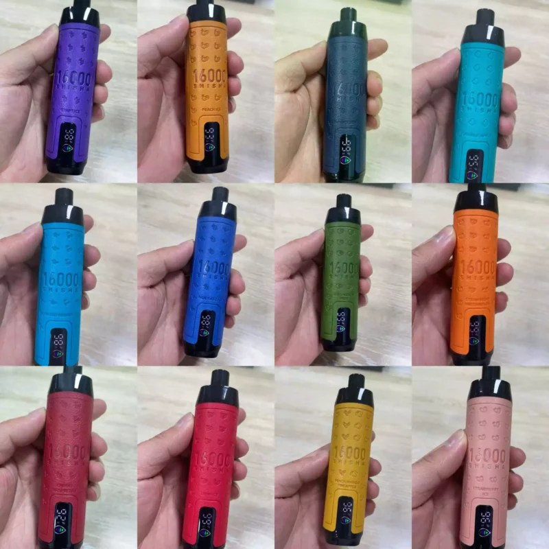 Elf Box Shisha 16000 Puffs Ühekordsed vapid hulgimüük 0 2 3 5 Nikotiini laetav C-tüüpi originaal tehase hulgiost E sigareti hulgimüük 9