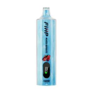 FIHP Shisha Waterpijp 15000 Rookwolken Wegwerp Vape Pen 6 Nicotine Oplaadbare 650mAh LED Display Fabriek Groothandel 10
