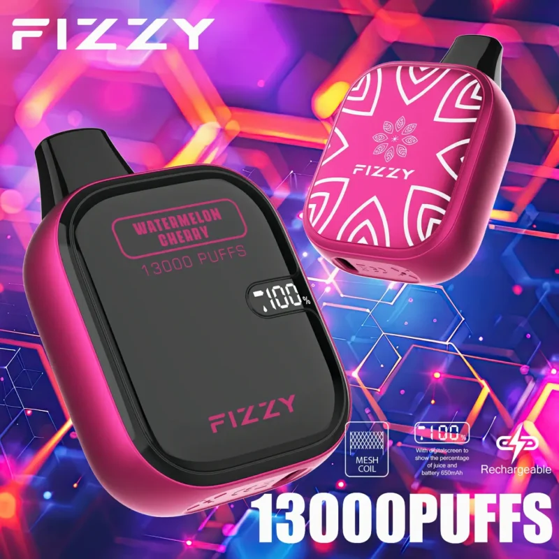 Fizzy Boom 13000 Puffs Bar Одноразова ручка для вейпів 2 5 Нікотин оптом Одноразові вейпи Оригінальний заводський склад ЄС 10