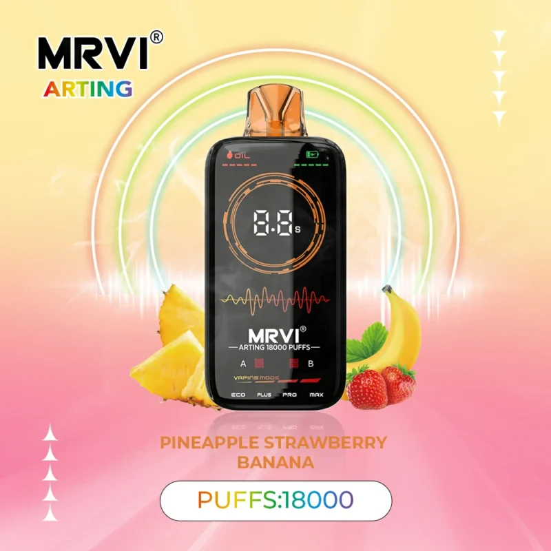 MRVI Arting 18000 Puffs 2 5 Nicotine Dual Mesh Coil Wholesale Disposable Vape Pen With Display Screen 2024 Newest Hot 4