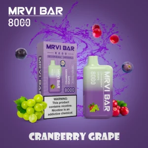 MRVI BAR 8000 PUFFS Jednorázová vape velkoobchodní dobíjecí elektronická cigareta Originální tovární logo přizpůsobené 1