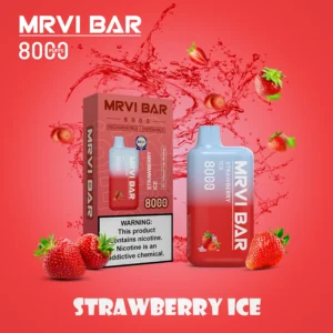 MRVI BAR 8000 PUFFS Jednorázová vape velkoobchodní dobíjecí elektronická cigareta Originální tovární logo přizpůsobené 3