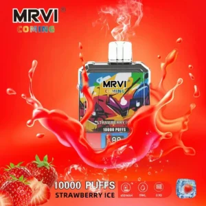 MRVI Coming 10000 PUFFS Jednorazowy Vape 19ml 2 3 5 Nikotynowy Cyfrowy Wyświetlacz Oryginalny Hurtowy Jednorazowy Vape 10