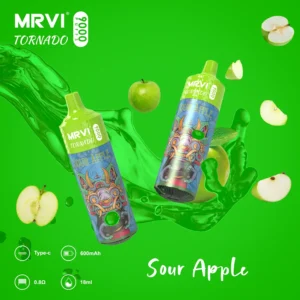 Mrvi Tornado 9000 Puffs Parownik akumulatorowy Papieros Hurtownie Jednorazowe Vape Długopis Wysokiej jakości 2024 Popularne 2