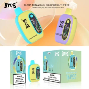 New Arrival 15 Flavors ATVS 16000 Puffs 18ml 750mAh Disposable Vape Wholesale Original Factory 2 5 Nicotine 14