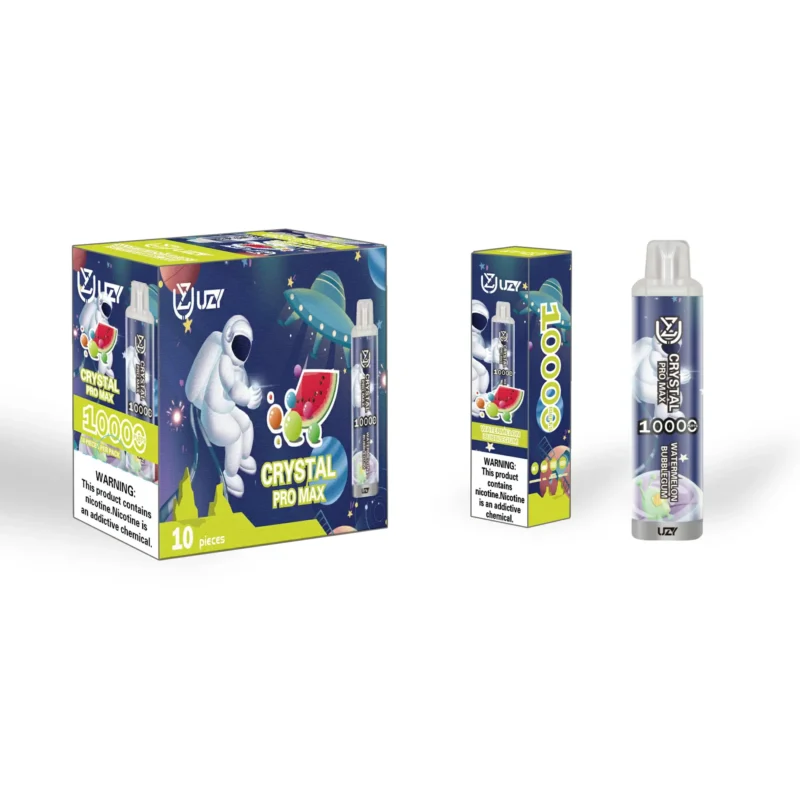 UZY Crystal Pro Max 10000 Puffs Nakup v velikem obsegu 0 2 3 5 Nikotin 16ML 20 Okus za ponovno polnjenje TypeC Veleprodajno pero za enkratno uporabo Vapes Super nizka cena 20