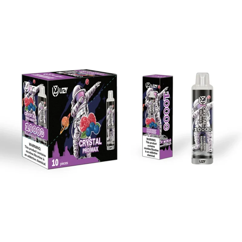 UZY Crystal Pro Max 10000 Puffs Bulk Buy 0 2 3 5 Nikotin 16ML 20 Flavor za ponovno polnjenje TypeC Veleprodajno pero za enkratno uporabo Super nizka cena 21