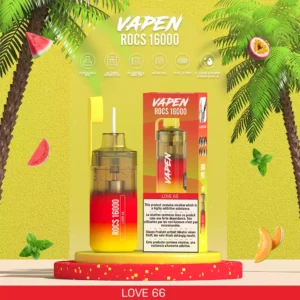VAPEN ROCS 16000 PUFFS Bulk Buy 2 5 Low Nicotine Rechargeable 12 Fruit Flavor Wholesale Disposable Vapes Pen Original Factory Shipping 16