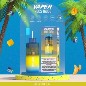 VAPEN ROCS 16000 PUFFS Bulk Buy 2 5 Low Nicotine Rechargeable 12 Fruit Flavor Wholesale Disposable Vapes Pen Original Factory Shipping 17