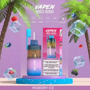 VAPEN ROCS 16000 PUFFS Bulk Buy 2 5 Low Nicotine Rechargeable 12 Fruit Flavor Wholesale Disposable Vapes Pen Original Factory Shipping 18
