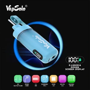 Vapsolo Tornado Pro 12000 vpihov Vape pero za enkratno uporabo Nakup na debelo 2 5 Nikotinska baterija Kapaciteta 650 MAH 4 ravni Pretok zraka RGB svetloba 1