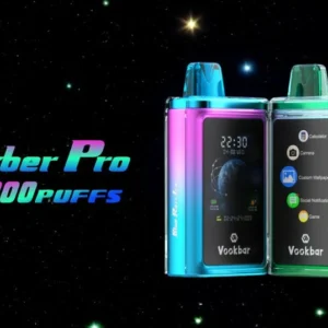 Vookbar Cyber Pro 30000 Puffs Wholesale Disposable Vapes SNS Message Bluetooth Connect 5 Nicotine 2024 New Arrival 20 Flavors 1