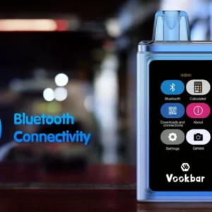 Vookbar Cyber Pro 30000 Puffs Wholesale Disposable Vapes SNS Message Bluetooth Connect 5% Nicotine 2024 New Arrival 20 Flavors (3)
