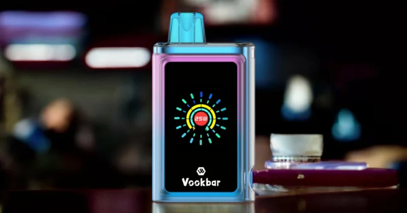 Vookbar Cyber Pro 30000 Puffs Wholesale Disposable Vapes SNS Message Bluetooth Connect 5 Nicotine 2024 New Arrival 20 Flavors 4