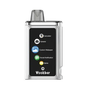 Vookbar Cyber Pro 30000 Puffs Wholesale Disposable Vapes SNS Message Bluetooth Connect 5 Nicotine 2024 New Arrival 20 Flavors 7