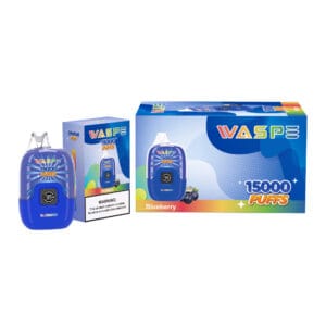 Цифровая коробка Waspe 15000 Puffs, оптовая продажа, одноразовая ручка для вейпа, перезаряжаемая, 0, 2, 3, 5, никотин, 22 мл, ЖК-дисплей 3