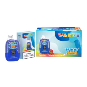 Цифровая коробка Waspe 15000 Puffs, оптовая продажа, одноразовая ручка для вейпа, перезаряжаемая 0, 2, 3, 5, никотин, 22 мл, ЖК-дисплей 9