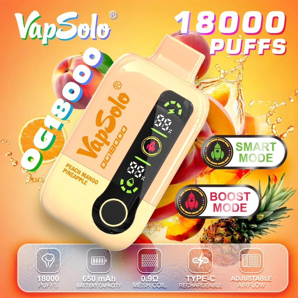 Principais ofertas de atacado para Vapsolo DG 18000 Puffs na Espanha