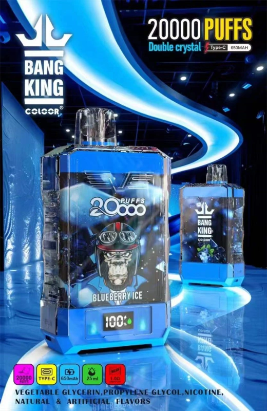 Principaux fournisseurs en gros pour Bang King 20000 Puffs Crystal Vape jetable