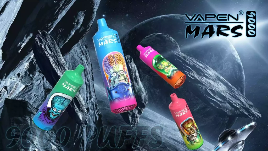 Labākie Vapen Mars 9000 Puffs vienreizējās lietošanas vapes vairumtirdzniecības piedāvājumi visās Eiropas valstīs (1)