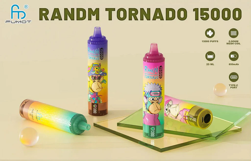 Nejlevnější RandM Tornado 15000 Puffs (1)