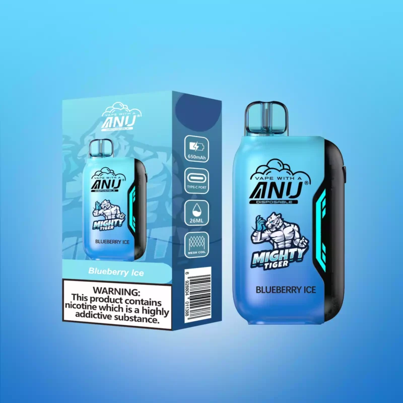 Melhor qualidade ANU Vista 30000Puffs Vape descartável Pen Source Factory Wholesale com 22ml E Liquid e bateria recarregável de 650mAh em vários níveis de nicotina 7