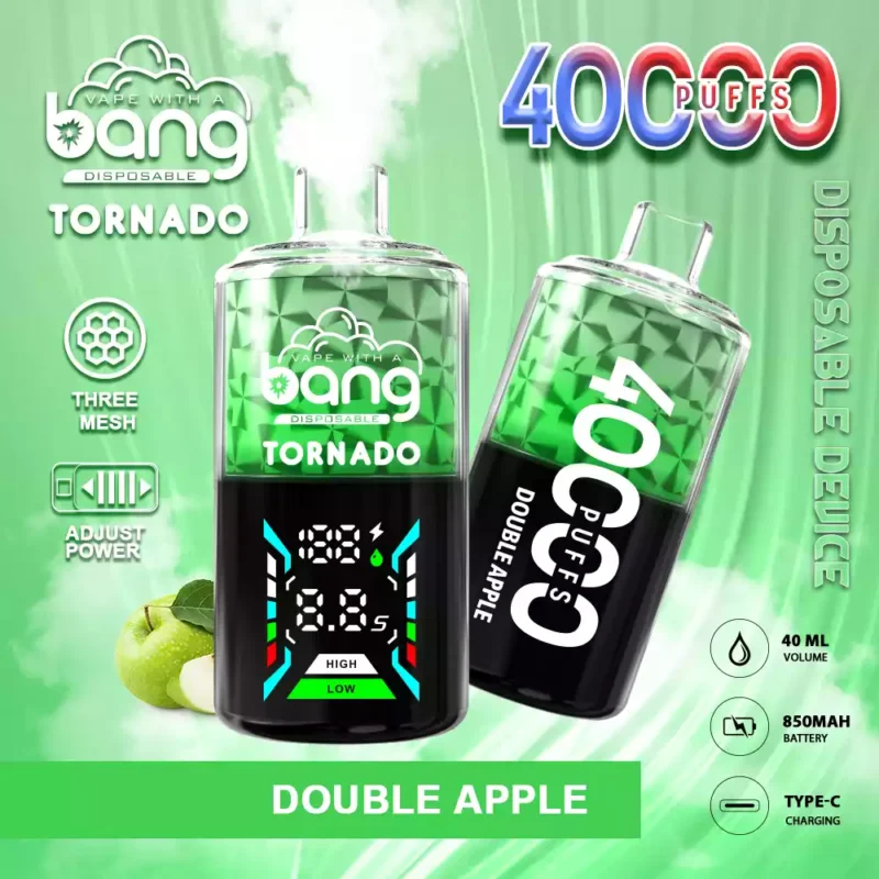 Vape monouso durevole Bang 40000 con porta di ricarica rapida di tipo C e generosa capacità di 40 ml 1