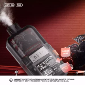 Отримайте оптові одноразові вейпи MOTI GO PRO 12000 Puffs – найкращі ціни для оптових замовлень (5)