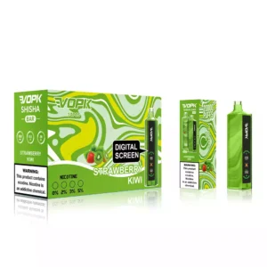 Hoge kwaliteit VOPK Shisha BAR 20000 Rookwolken Wegwerpvape-pen met Dual Mesh en 0,6 ohm Mesh Coil Verkrijgbaar in 0, 2, 3, 5 Nicotine en 28 ML E-vloeistofcapaciteit 4