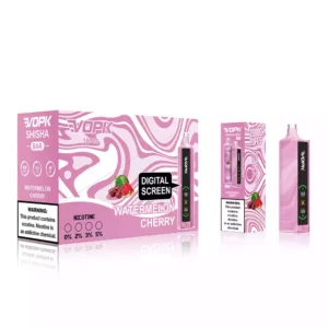 Hoge kwaliteit VOPK Shisha BAR 20000 Rookwolken Wegwerpvape-pen met Dual Mesh en 0,6 ohm Mesh Coil Verkrijgbaar in 0, 2, 3, 5 Nicotine en 28 ml E-vloeistofcapaciteit 5